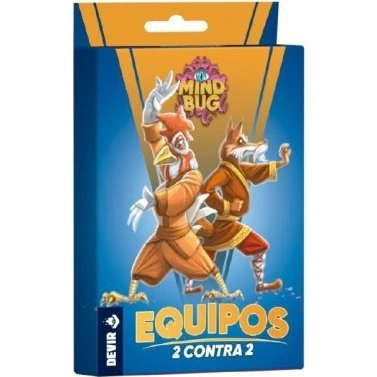MindBug Equipos - Dos Contra Dos: Expansión de Juego de Cartas