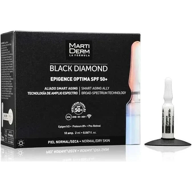 Martiderm Black Diamond Epigence Optima SPF 50 10 Ampollas x 2ml