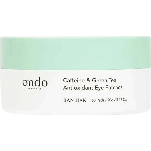 Ondo Parches para los Ojos con Cafeína y Té Verde Antioxidantes