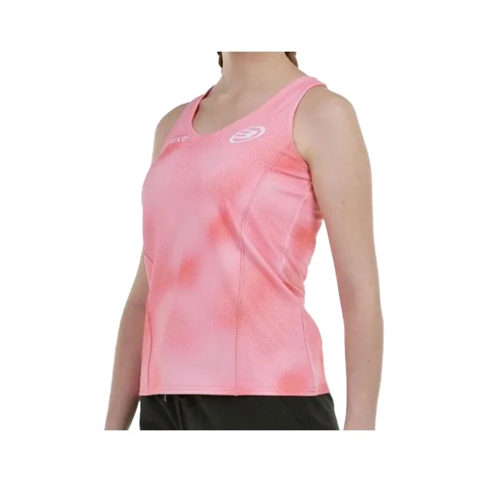 Bullpadel Camiseta 25V Rosa Delfi Brea - Colección 2025
