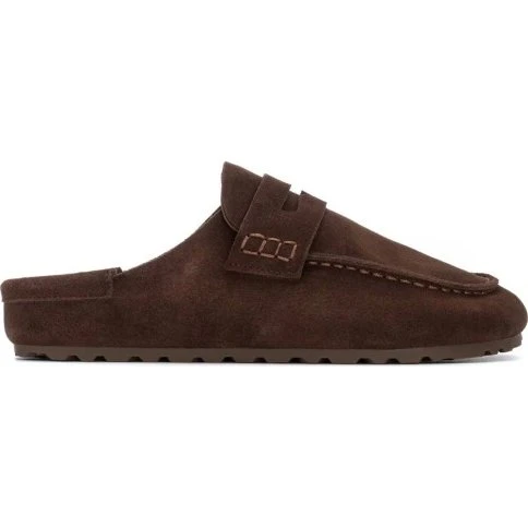 Xti Mocasín Mule Efecto Serraje con Detalle Antifaz