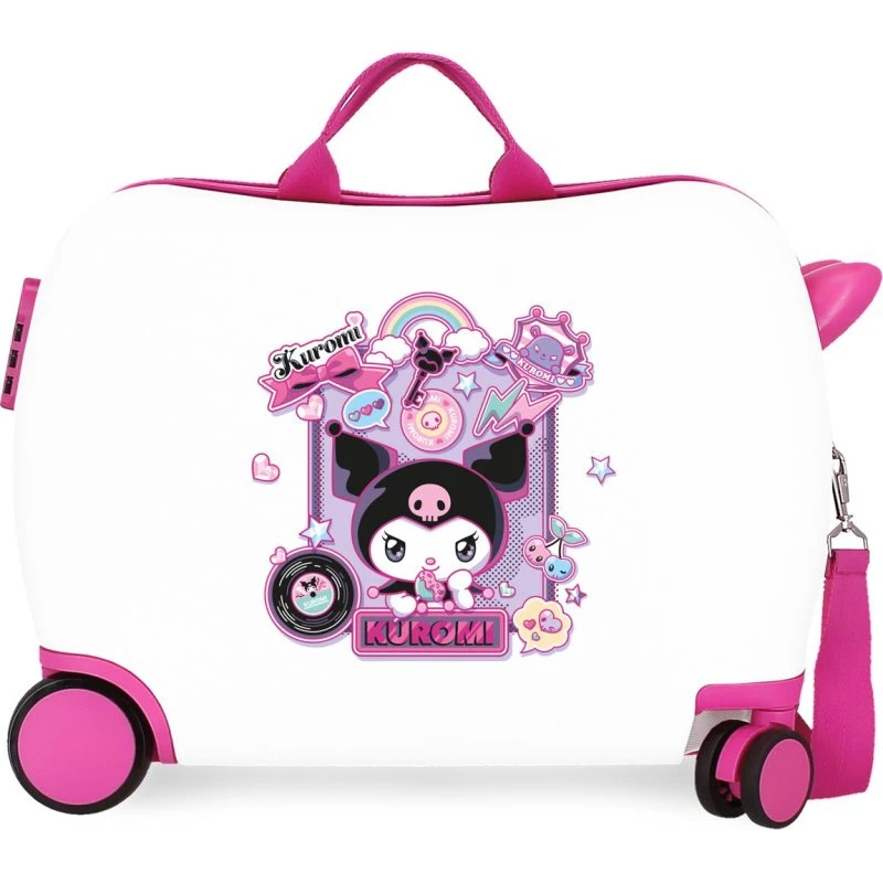 Maleta Trolley ABS Wonder Kuromi Blanco 50cm