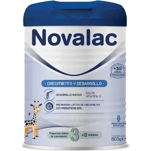 Novalac 3 Leche de Crecimiento 800 g