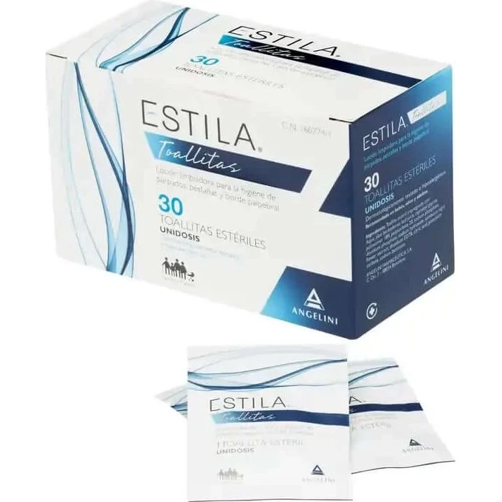 Estila Toallitas de Limpieza Ocular - 30 Unidades