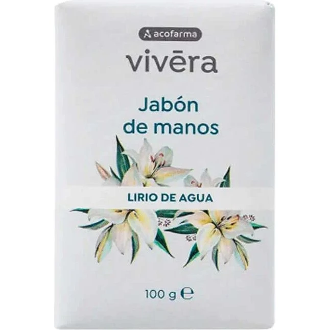 Acofarma Vivera Agua de Nenúfar Pastillas de Jabón 100 g