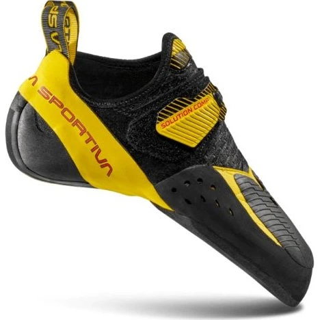 La Sportiva Solution Comp Negro/Amarillo