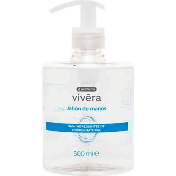 Acofarma Vivera Jabón de Manos 0% con Dispensador 500 ml