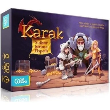 Karak: Nuevos Héroes - Expansión para Juego de Mesa