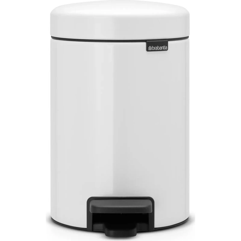 Brabantia Cubo de Pedal newIcon Blanco 3L