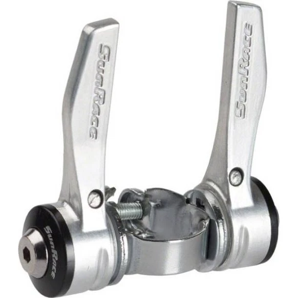 SunRace SLR80 R8/LF Palanca de Cambio 8V Plata