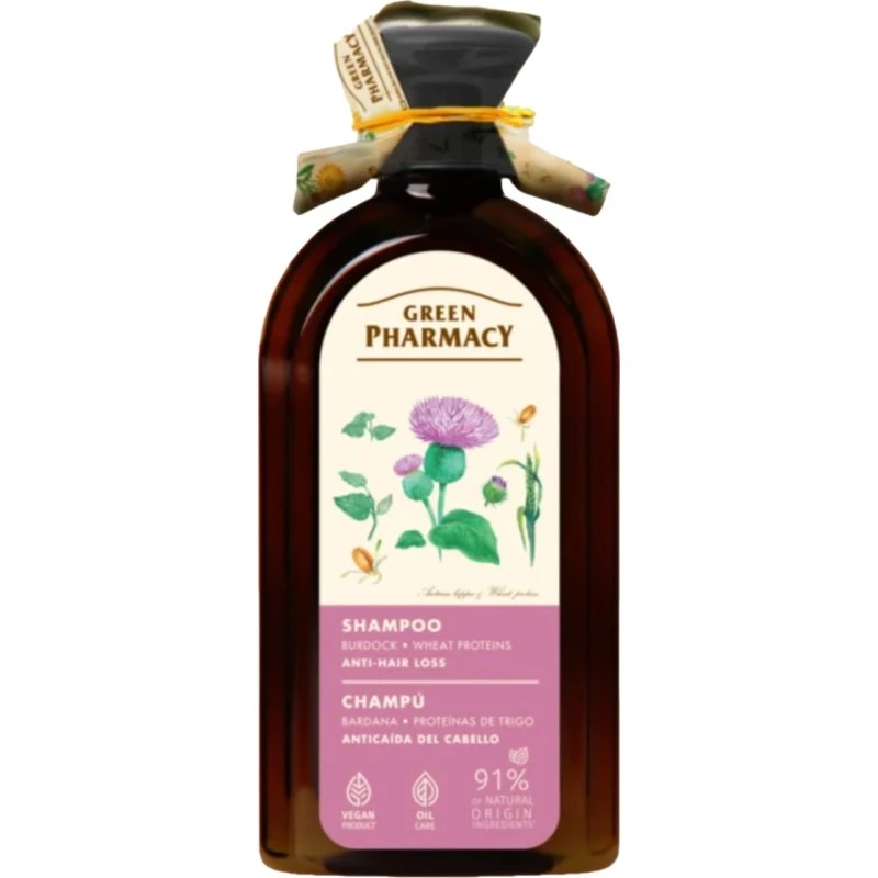 Greenpharmacy Champú Anticaída Bardana 350 ml