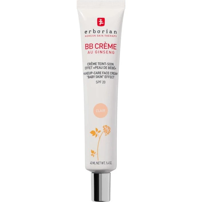 Erborian BB Crème Clair 40ml con Ginseng Blanco SPF20