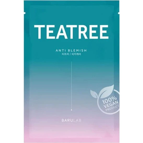 Barulab Tea Tree Mask Anti Blemish Mascarilla Parche 23g