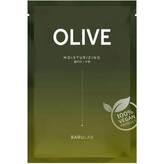 Barulab Mascarilla Facial de Oliva Vegana Hidratante 23g