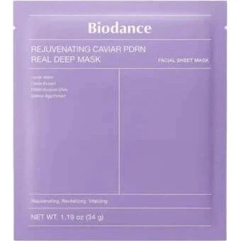 Biodance Mascarilla Rejuvenecedora con Caviar y PDRN, 34 g