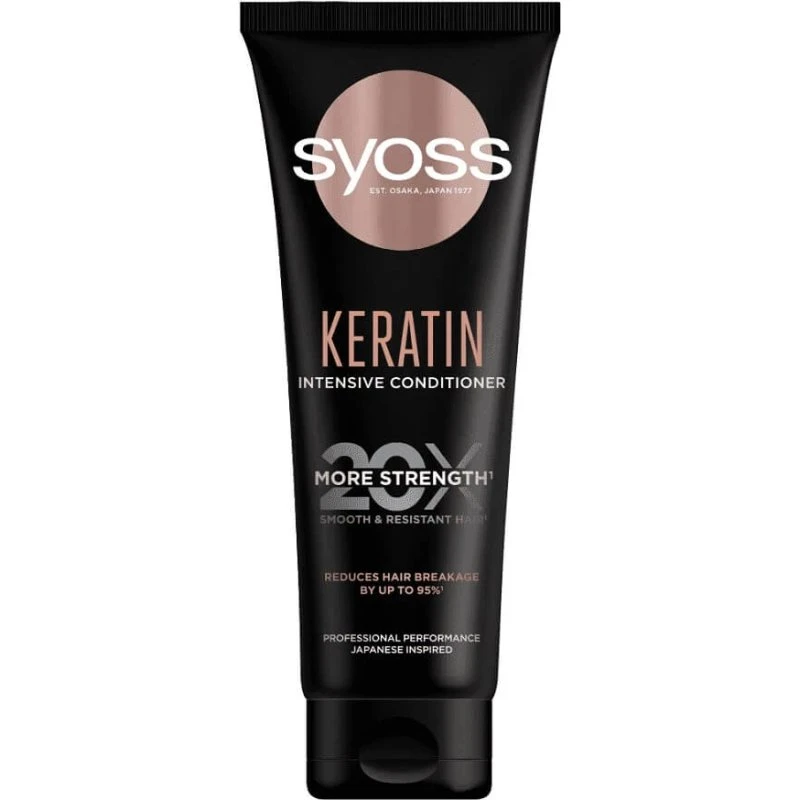 Syoss Acondicionador Intensivo de Queratina para Cabello Seco, 250ml
