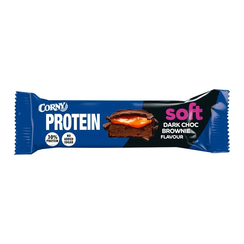 Corny Barritas 30% Proteína Brownie Choco Negro 45g