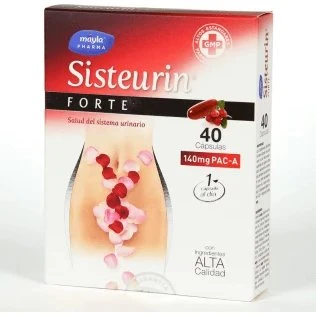 Sisteurin Forte 40 Cápsulas - Salud Urinaria con D-Manosa y Arándano