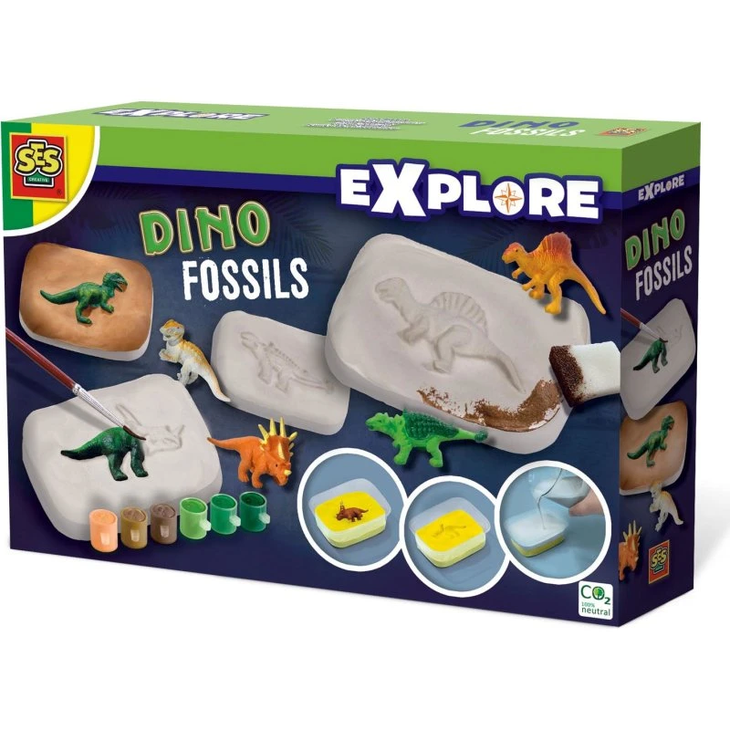 Ses Creative Fósiles de Dinosaurios Kit Arqueólogo