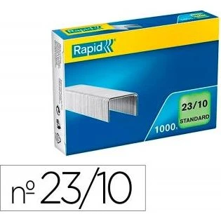 Grapas Esselte Rapid 23/10 Galvanizadas (1000u)