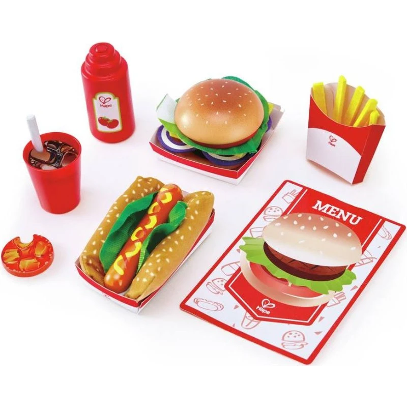 Hape Conjunto Comida Rápida