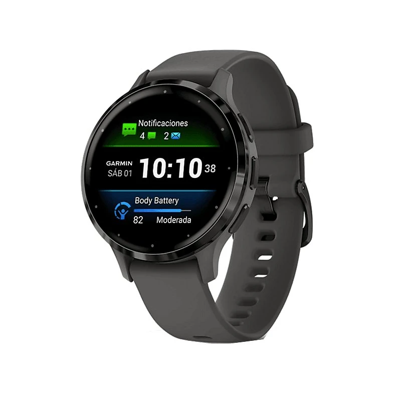 Garmin Venu 3S Smartwatch Gris 41 mm Correa Silicona