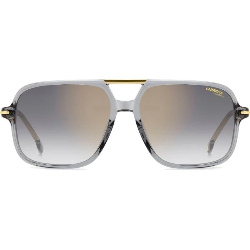 Carrera 350/S Gafas de Sol Rectangulares para Hombre - Gris Claro