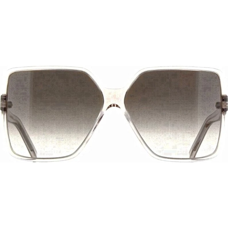Saint Laurent Betty SL 232 Gafas de Sol Oversize Rosa y Marrón