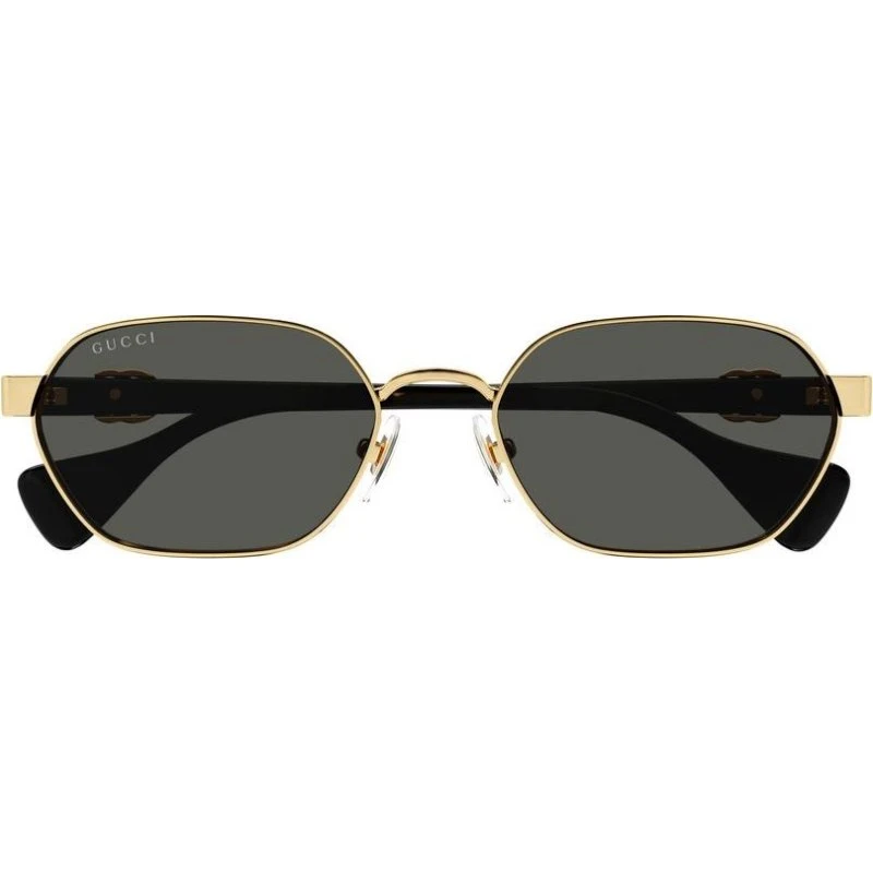 Gucci GG1593S Gafas de Sol Mujer Metal Oro y Acetato Negro