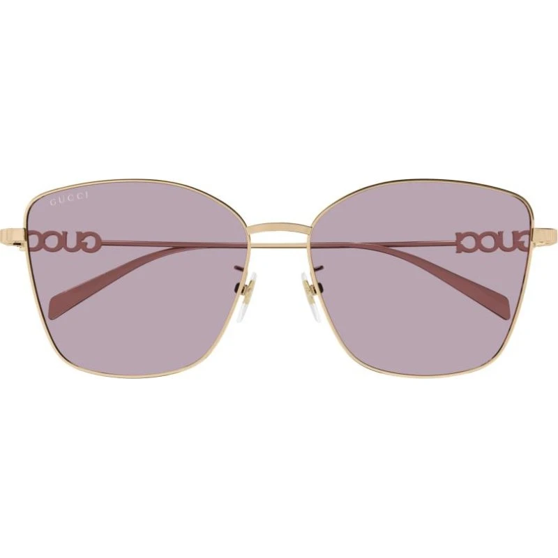 Gucci Gafas de Sol GG1805SA Mariposa Oro y Violeta 60mm