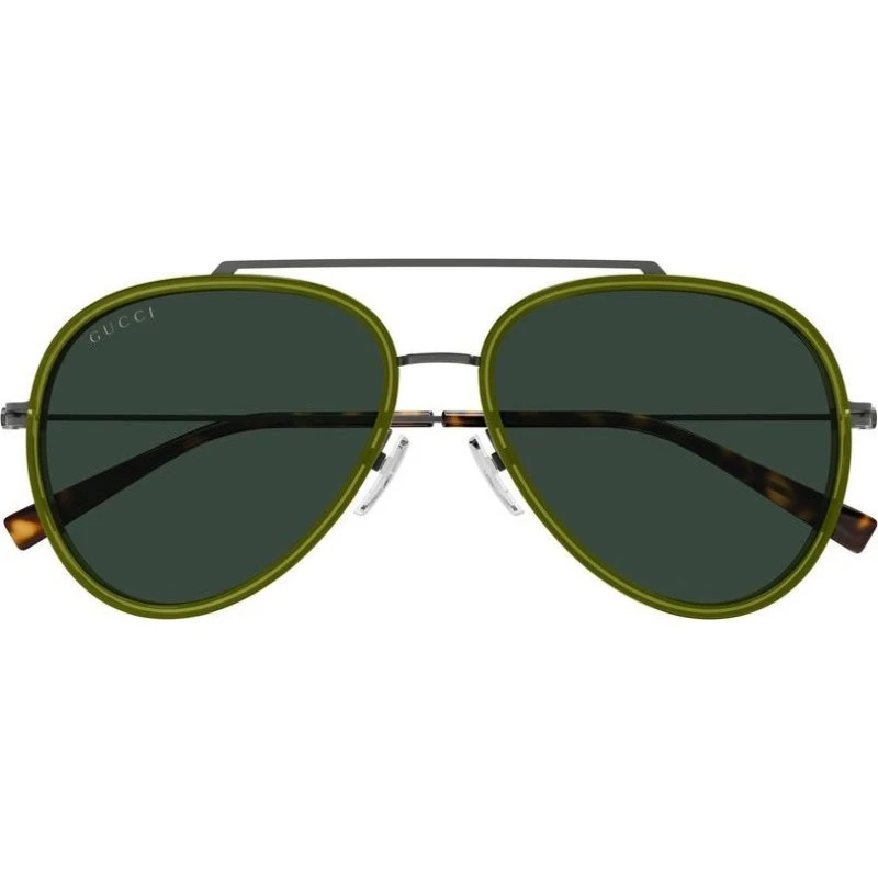 Gucci Gafas de Sol GG1981S Verde Piloto para Hombre