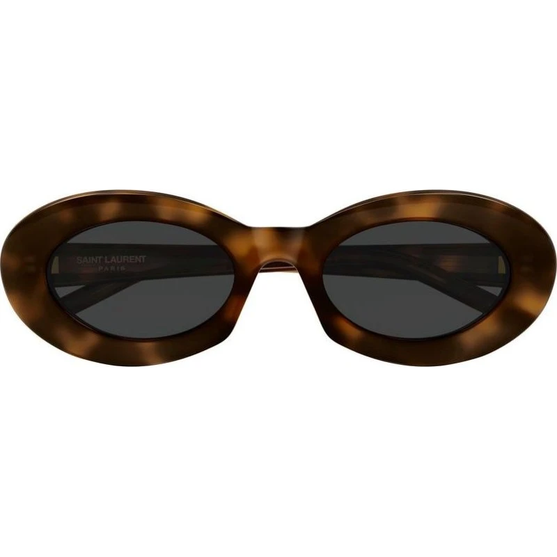 Saint Laurent SL 594 Gafas de Sol Ovaladas Habano para Mujer