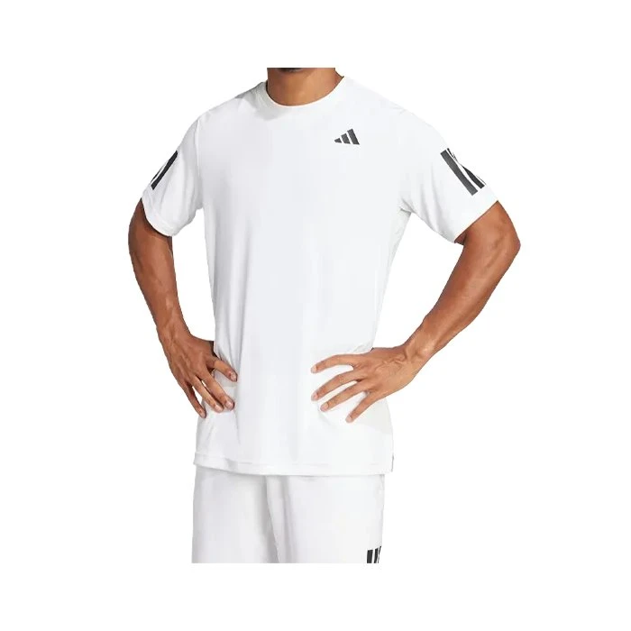 Camiseta adidas Club Tennis Climacool 3-Stripes Blanco - M