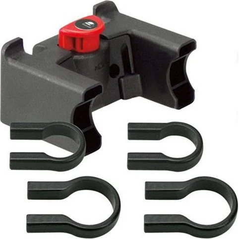 KlickFix Soporte Manillar con Cerradura 22-26/31.8mm Negro