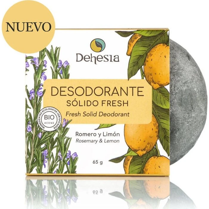 DEHESIA Desodorante Sólido Fresh Bio Romero-Limón 65g