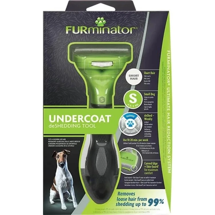 Furminator Cepillo de Escarpidor para Perros Pequeños - Pelo Corto