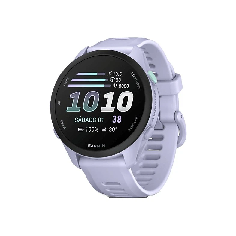 Garmin Forerunner 70 Reloj Deportivo Morado con Pantalla AMOLED