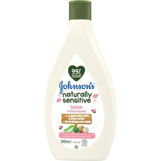 Johnson's Baby Loción Corporal Aloe Vera 395 ml