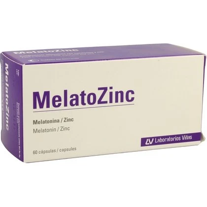 Melatozinc 1 mg, 60 Cápsulas