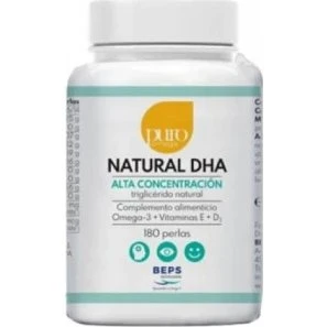 Beps Puro Omega Natural DHA Alta Concentración 180 Perlas