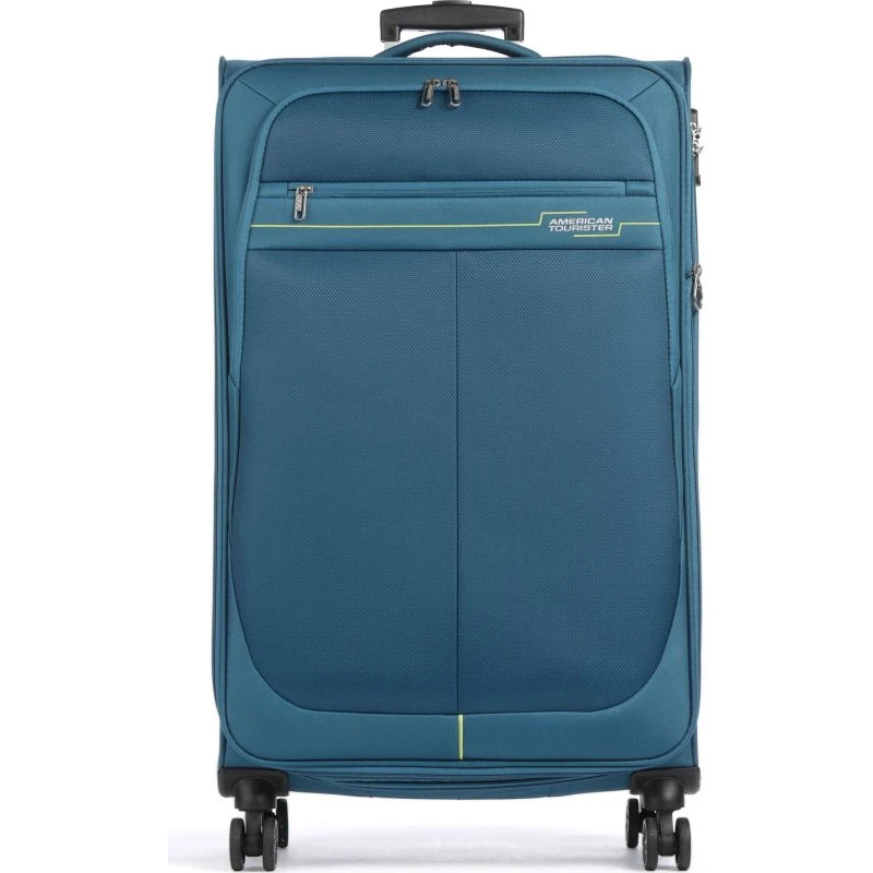 American Tourister Deep Dive Maleta 80 cm Teal/Lime