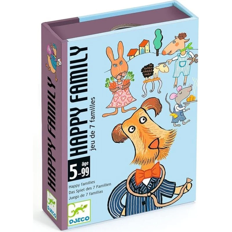 Djeco Happy Family - Juego de Cartas