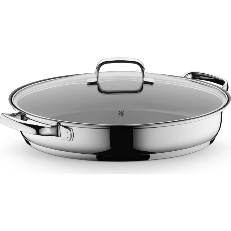 WMF Sartén Fish/Gourmet con tapa de cristal 38 x 26 cm