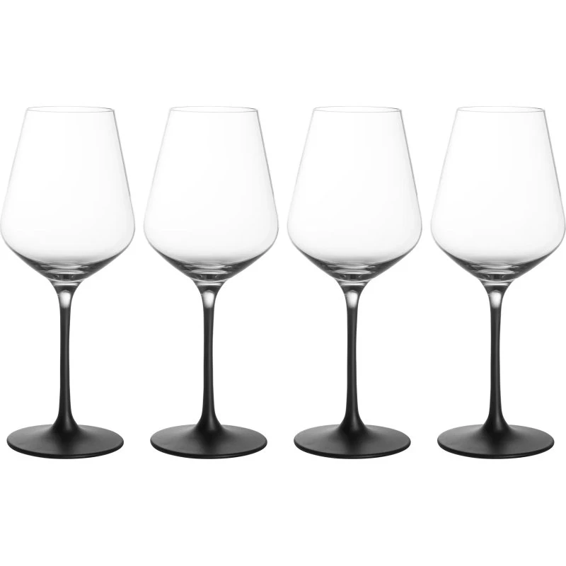 Villeroy & Boch Copas de Vino Blanco Manufacture Rock, 4 unidades