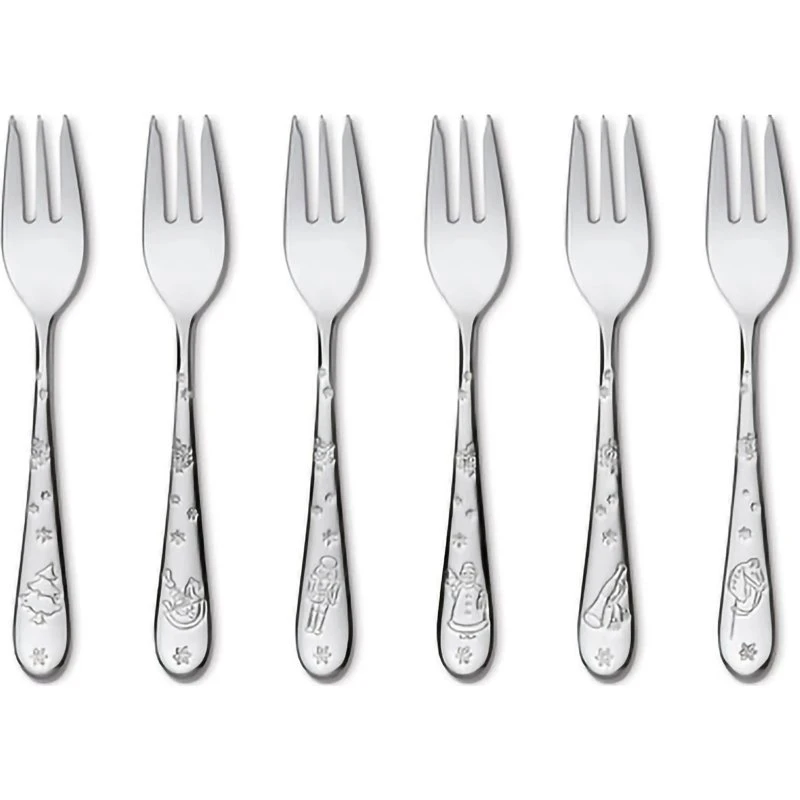 Villeroy & Boch Set de 6 Tenedores para Pastel Toy's Delight