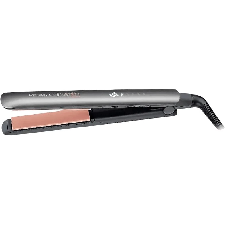 Remington S8598 Plancha de Pelo con Cerámica, Keratina y Aceite de Almendras