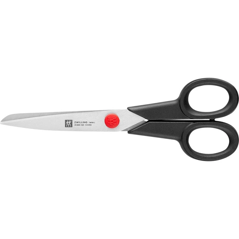 Zwilling TWIN L Tijera Doméstica de 16 cm en Acero Inoxidable Negro