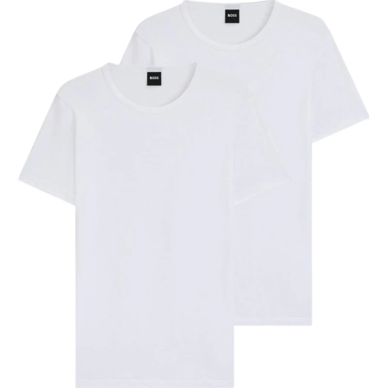 BOSS Camiseta Térmica 'Modern' Blanca - Pack de 2 - Talla M