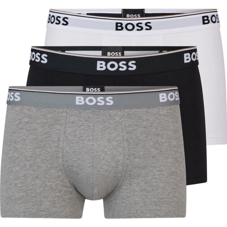 Boss Hugo Boss Pack de 3 Boxer Trunks - XXL - Gris