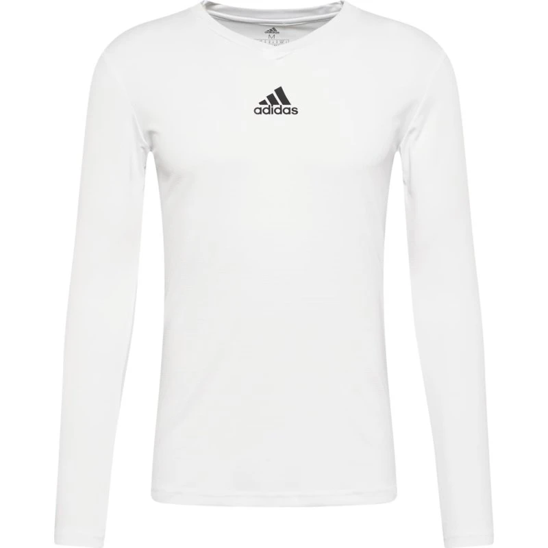Camiseta adidas Team Base Manga Larga con Cuello en V